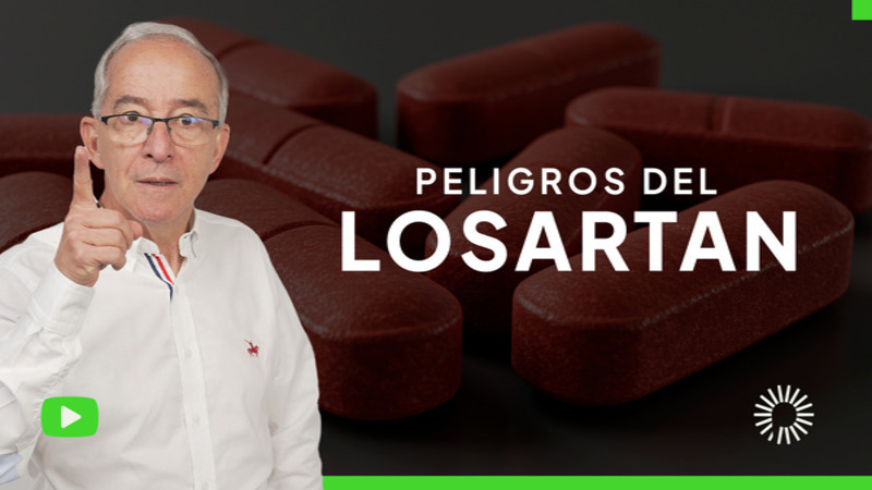 <p>Losart&aacute;n: Un aliado para tu coraz&oacute;n, pero con sus precauciones.<br />
<br />
El losart&aacute;n es un medicamento ampliamente prescrito para el control de la presi&oacute;n arterial y la protecci&oacute;n de la salud cardiovascular. En este video, exploramos a fondo sus beneficios, pero tambi&eacute;n los posibles peligros que debes conocer.<br />
<br />
Descubre:</p>

<ul>
	<li>C&oacute;mo el losart&aacute;n ayuda a controlar la hipertensi&oacute;n y a proteger los ri&ntilde;ones.</li>
	<li>Los beneficios claves para la salud del corazon, que ofrece este medicamento.</li>
	<li>Los posibles efectos secundarios y contraindicaciones que debes tener en cuenta.</li>
	<li>Interacciones con otros medicamentos y alimentos.</li>
	<li>Recomendaciones importantes para un uso seguro y eficaz.</li>
</ul>