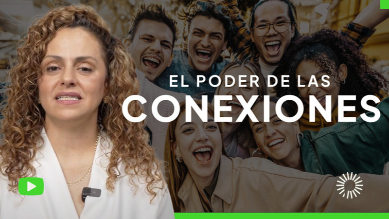 <p>Las relaciones que construimos moldean nuestra vida, nuestra felicidad y hasta nuestra salud.&nbsp; Pero, &iquest;qu&eacute; hace que una conexi&oacute;n sea realmente significativa?<br />
<br />
<br />
En este video descubrir&aacute;s:<br />
&nbsp;</p>

<ul>
	<li>&nbsp;C&oacute;mo las relaciones impactan tu bienestar emocional y f&iacute;sico&nbsp;</li>
	<li>Las claves para construir v&iacute;nculos aut&eacute;nticos y duraderos&nbsp;</li>
	<li>&nbsp;Errores que pueden debilitar tus conexiones y c&oacute;mo evitarlos<br />
	<br />
	Las relaciones no se tratan de cantidad, sino de calidad.&nbsp; Dale play y aprende a nutrir v&iacute;nculos que realmente sumen a tu vida.&nbsp;</li>
</ul>