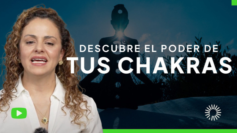 <p>&iquest;Sab&iacute;as que tu energ&iacute;a influye en tu salud, emociones y bienestar?&nbsp; Los chakras son centros energ&eacute;ticos que regulan tu equilibrio f&iacute;sico y emocional. Cuando est&aacute;n bloqueados, puedes sentirte agotado, ansioso o estancado en la vida.&nbsp; Pero cuando fluyen correctamente, experimentas bienestar, claridad y vitalidad.<br />
<br />
En este video descubrir&aacute;s:<br />
&nbsp;</p>

<ul>
	<li>&nbsp;Qu&eacute; son los chakras y c&oacute;mo influyen en tu cuerpo y mente</li>
	<li>&nbsp;Se&ntilde;ales de desequilibrio y c&oacute;mo armonizarlos</li>
	<li>Pr&aacute;cticas simples para desbloquear tu energ&iacute;a y sentirte mejor<br />
	<br />
	Despierta tu energ&iacute;a interior y recupera tu bienestar.</li>
</ul>