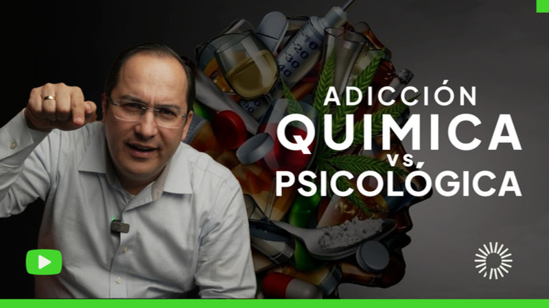 <p>&iquest;La adicci&oacute;n es solo una cuesti&oacute;n de sustancias o la mente juega un papel a&uacute;n m&aacute;s fuerte?&nbsp; Mientras algunos luchan contra una dependencia qu&iacute;mica, otros est&aacute;n atrapados en patrones invisibles, igual de poderosos y destructivos.<br />
<br />
En este video exploraremos:<br />
&nbsp;</p>

<ul>
	<li>&nbsp;C&oacute;mo funciona la adicci&oacute;n en el cerebro y las emociones.</li>
	<li>&nbsp;&iquest;Por qu&eacute; algunas personas pueden dejar una sustancia, pero siguen atrapadas?</li>
	<li>&nbsp;Claves para entender y enfrentar ambas realidades.<br />
	<br />
	No se trata de cu&aacute;l es peor, sino de c&oacute;mo reconocerlas y superarlas.</li>
</ul>
