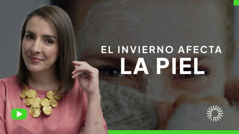 <p>El invierno puede ser duro para nuestra piel, causando sequedad, irritaci&oacute;n y sensibilidad. Pero con los cuidados adecuados, podemos mantenerla sana y radiante.</p>

<ul>
	<li>&iquest;C&oacute;mo afecta el fr&iacute;o a la piel?</li>
	<li>Disminuye la producci&oacute;n de grasa natural, provocando resequedad.</li>
	<li>El viento y la calefacci&oacute;n pueden irritar y deshidratar la piel.</li>
	<li>Menos exposici&oacute;n al sol reduce la producci&oacute;n de vitamina D, afectando la salud cut&aacute;nea.</li>
</ul>

<p><br />
Cuida tu piel en cada estaci&oacute;n. Descubre m&aacute;s en el video!</p>